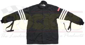 Simpson - 2 Layer Driving Jacket With Arm Restraints, Medium, Black Gabardine Nomex SFI-5