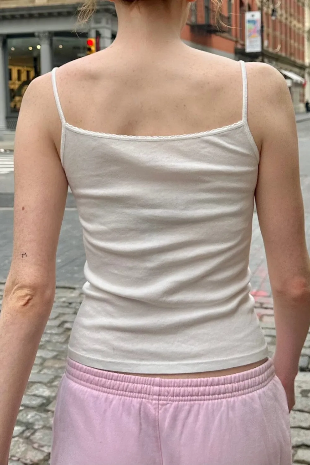 Skylar Duck Scalloped Tank