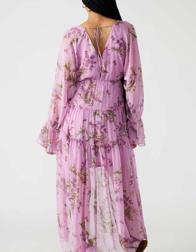Sol Purple Maxi Dress