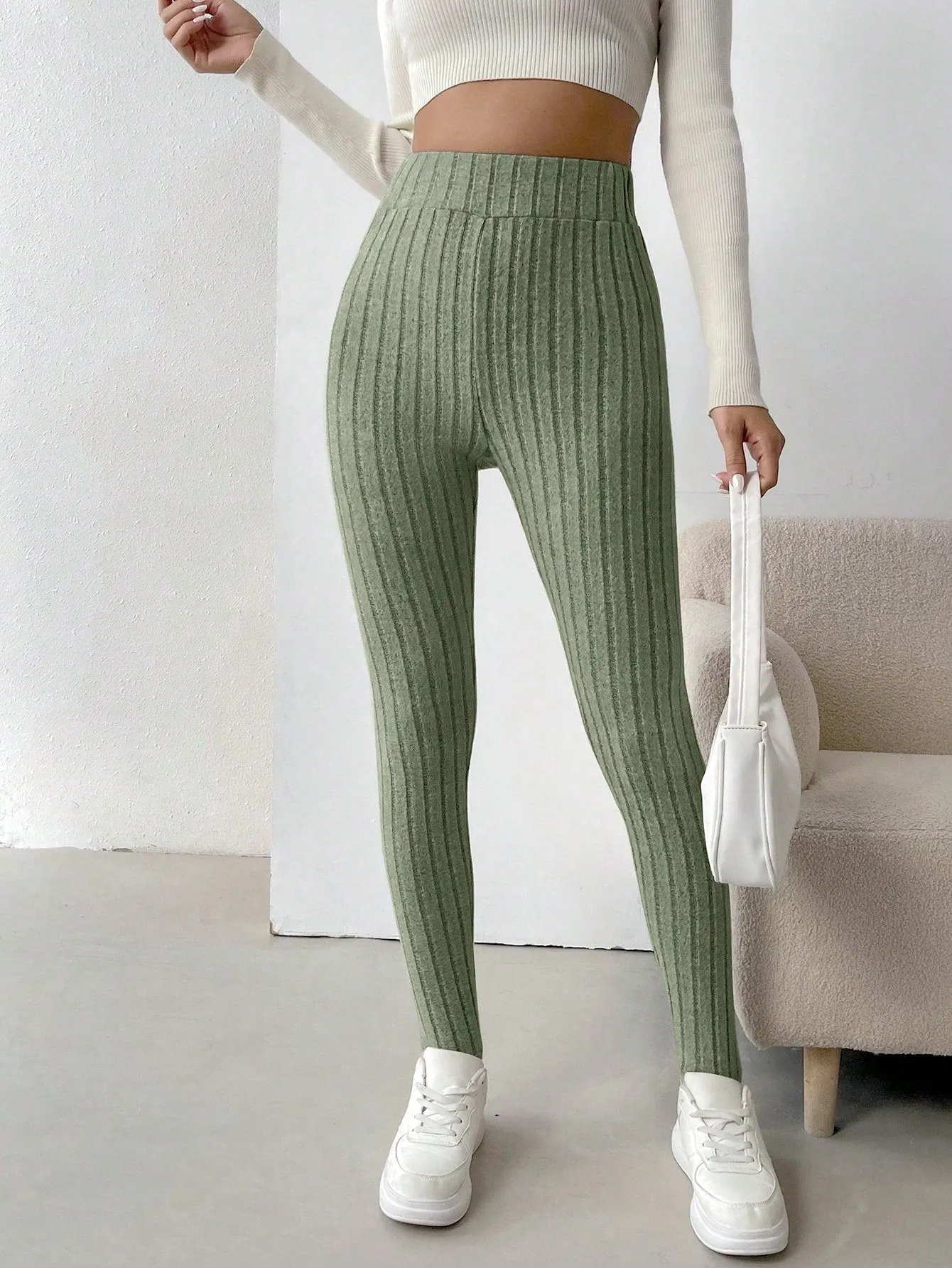 Solid Thermal Leggings
