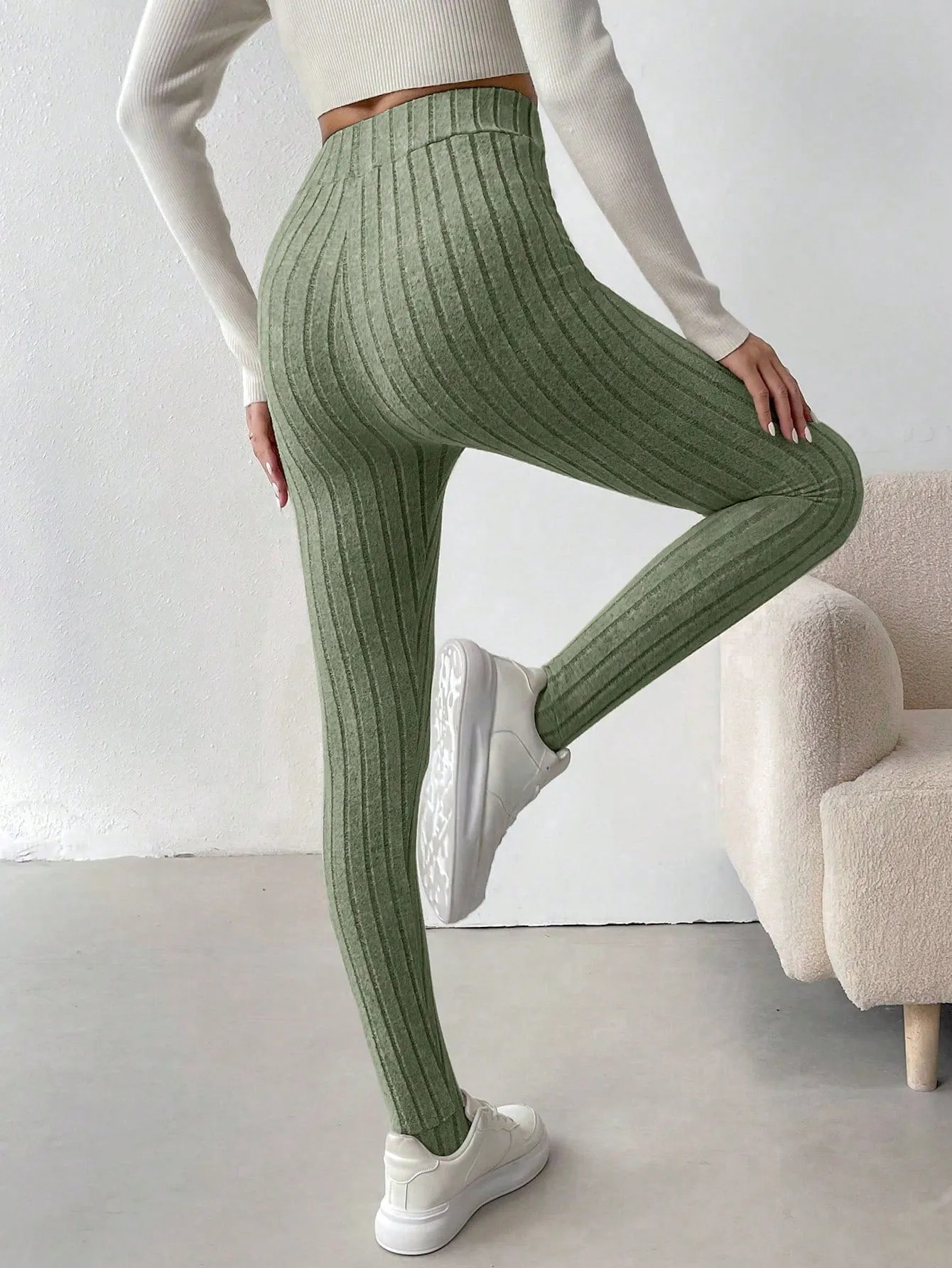 Solid Thermal Leggings