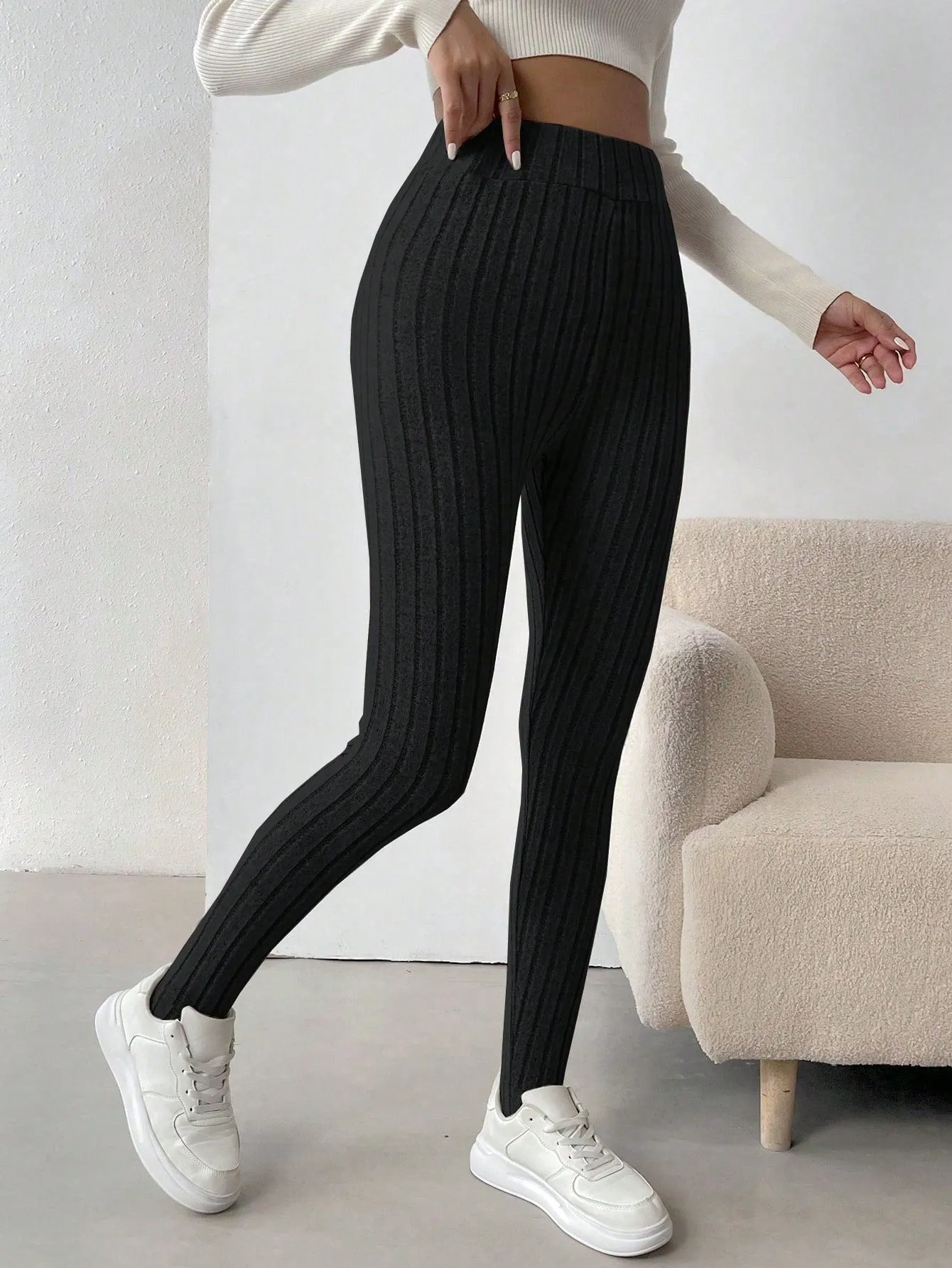 Solid Thermal Leggings