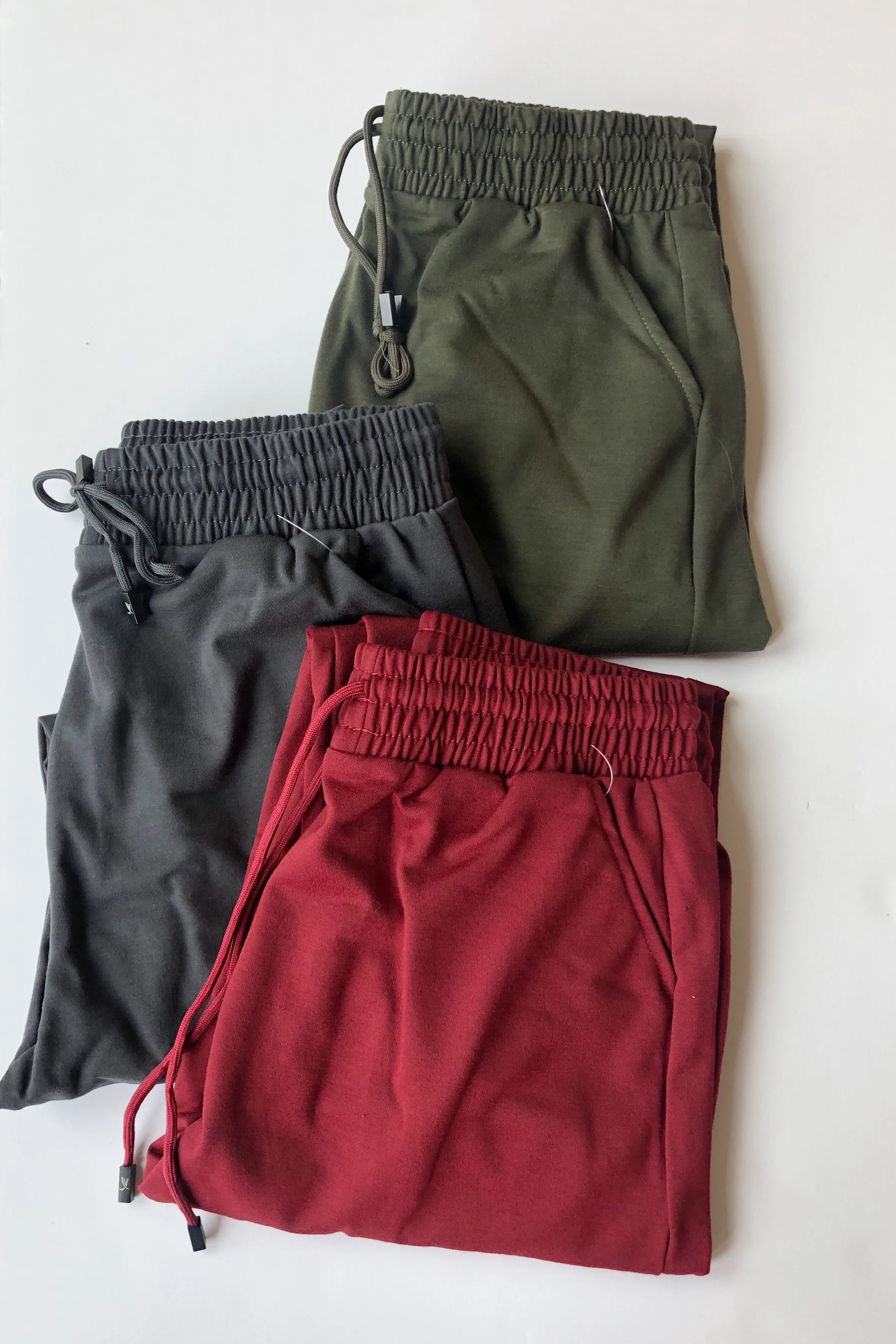 stay in cozy joggers