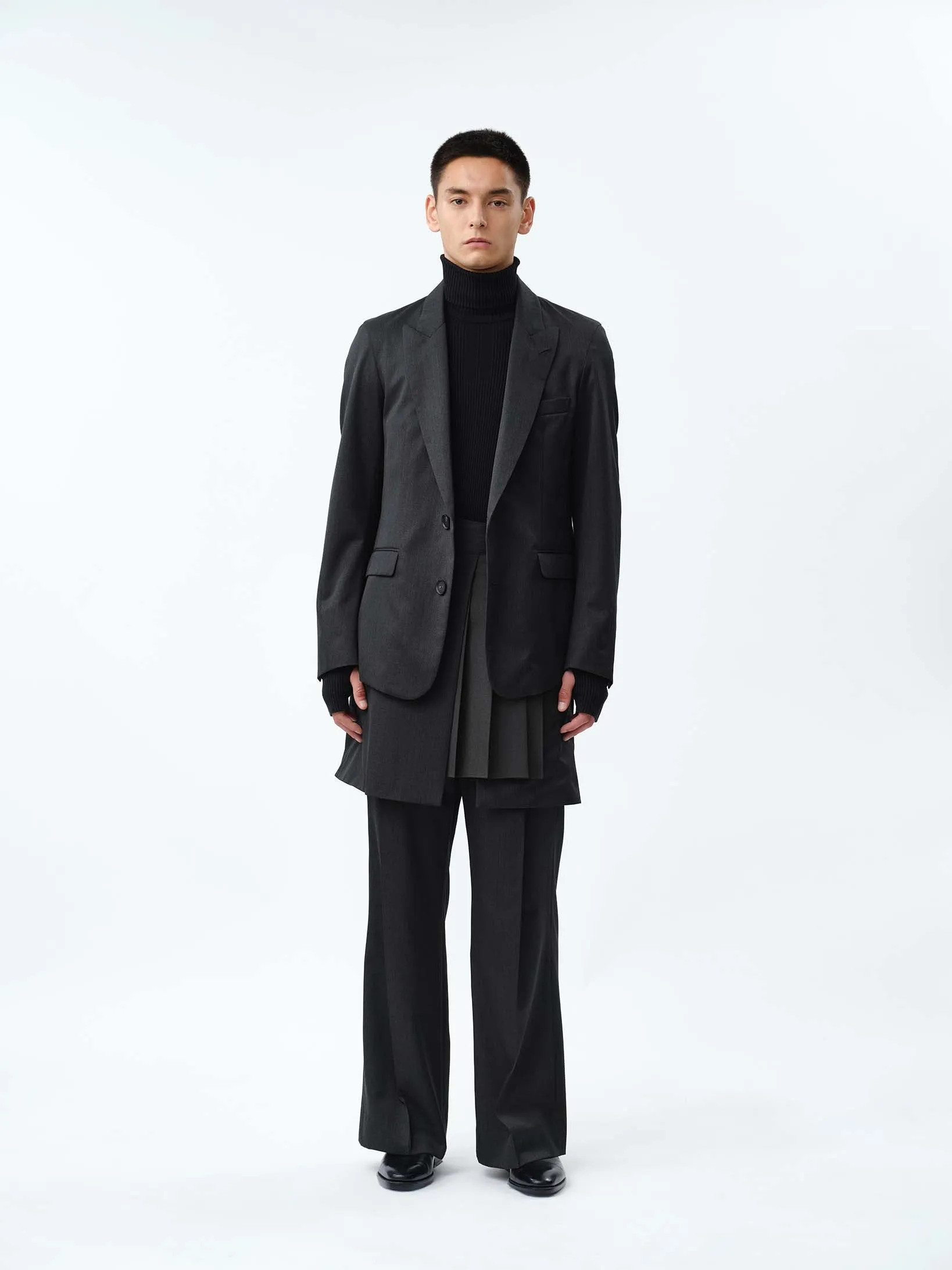 SUPER140 SINGLEBREASTED JACKET .12【TENEBROSO GREY】
