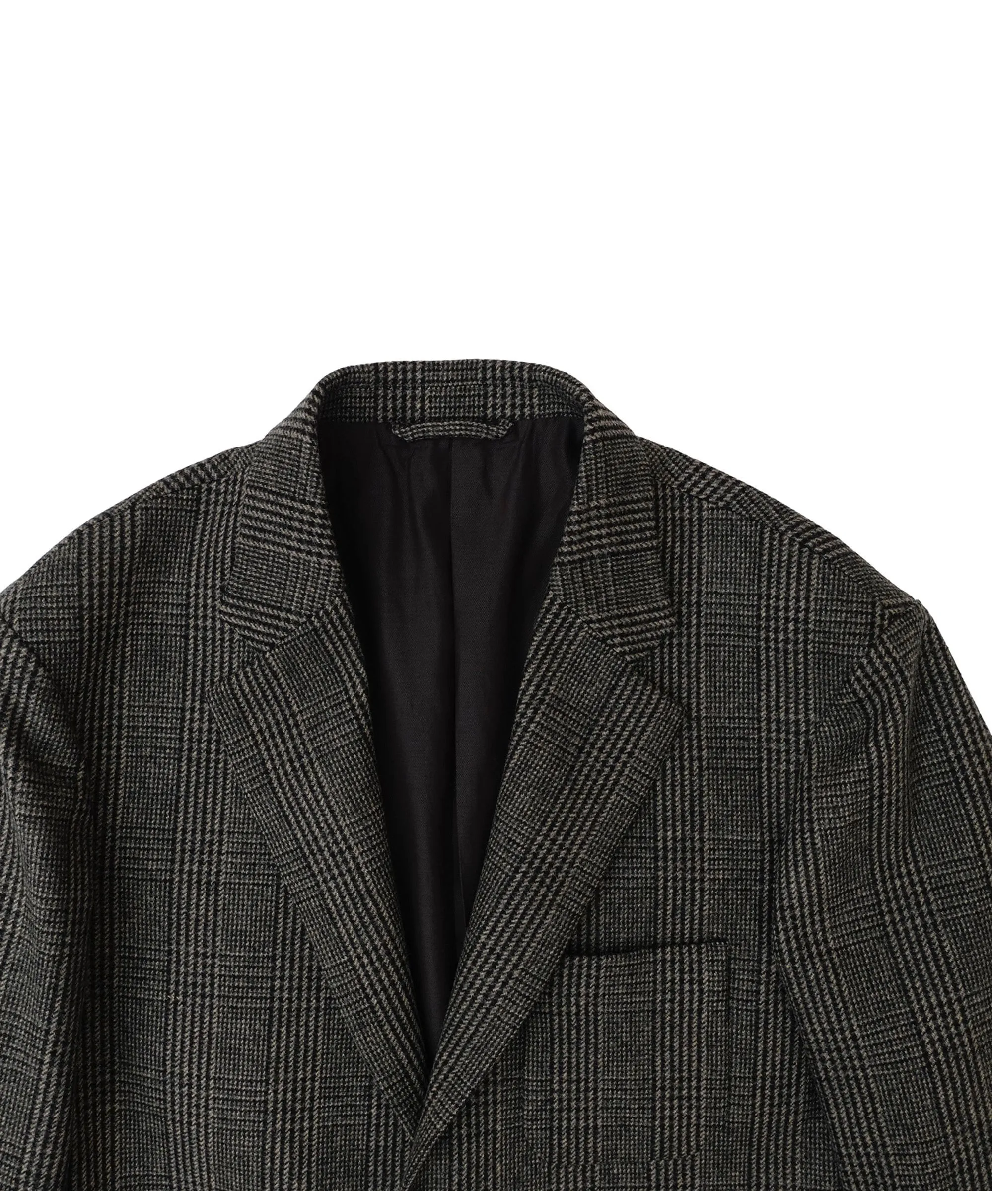 TWEED CHECK 3PATCH POCKET TAILORED JACKET "CHECK"