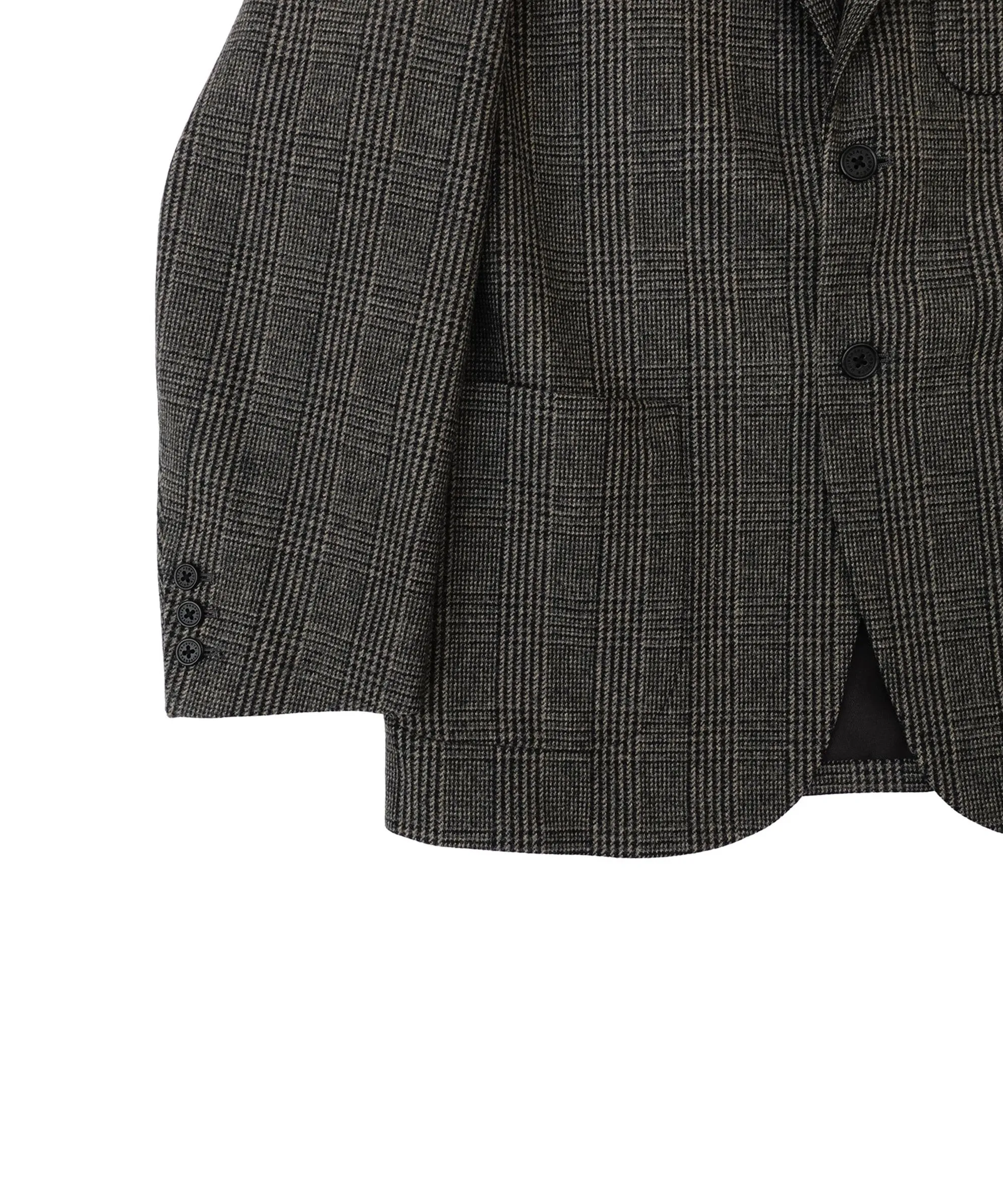 TWEED CHECK 3PATCH POCKET TAILORED JACKET "CHECK"