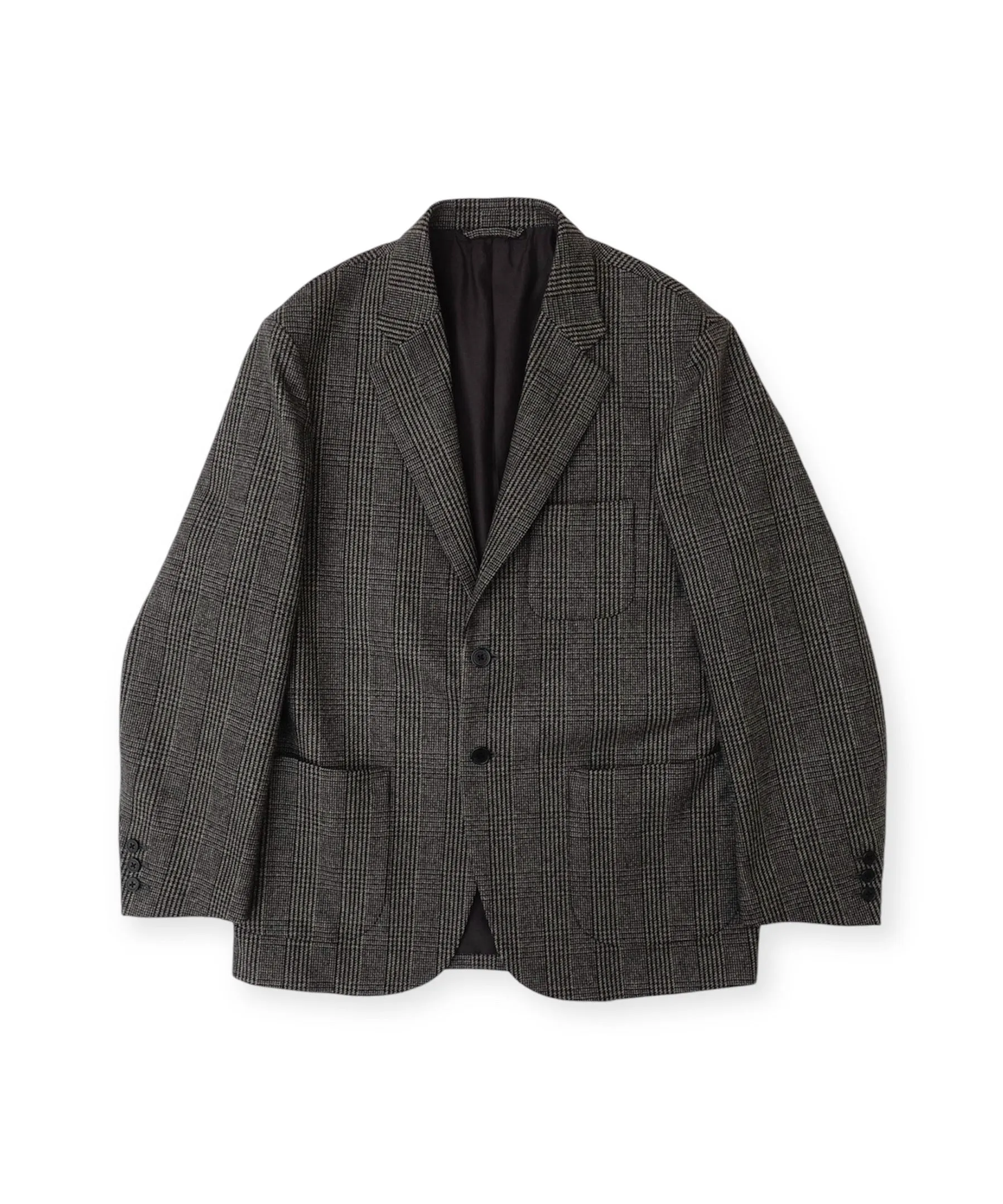 TWEED CHECK 3PATCH POCKET TAILORED JACKET "CHECK"
