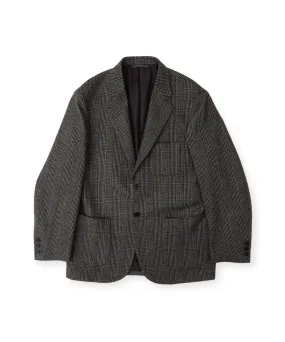 TWEED CHECK 3PATCH POCKET TAILORED JACKET "CHECK"