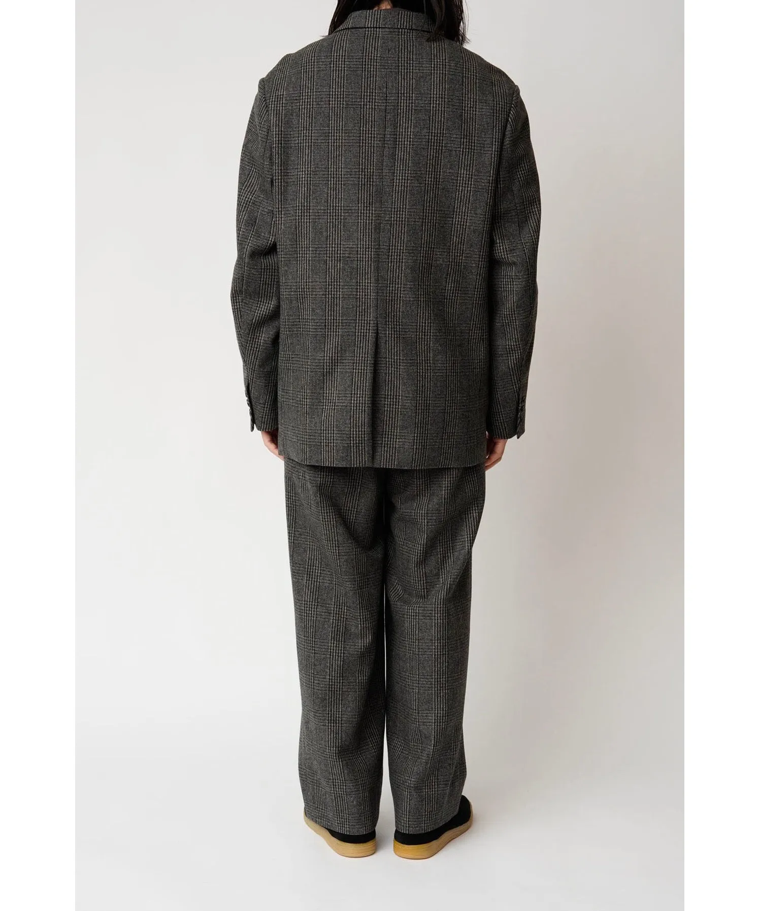 TWEED CHECK 3PATCH POCKET TAILORED JACKET "CHECK"