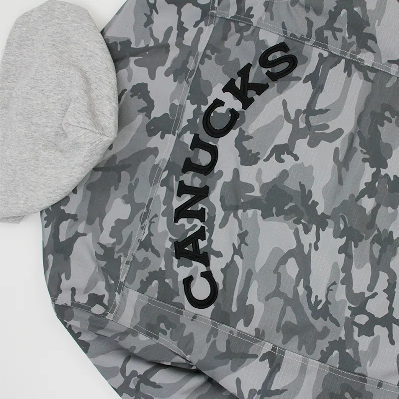 Vancouver Canucks Camo Bomber