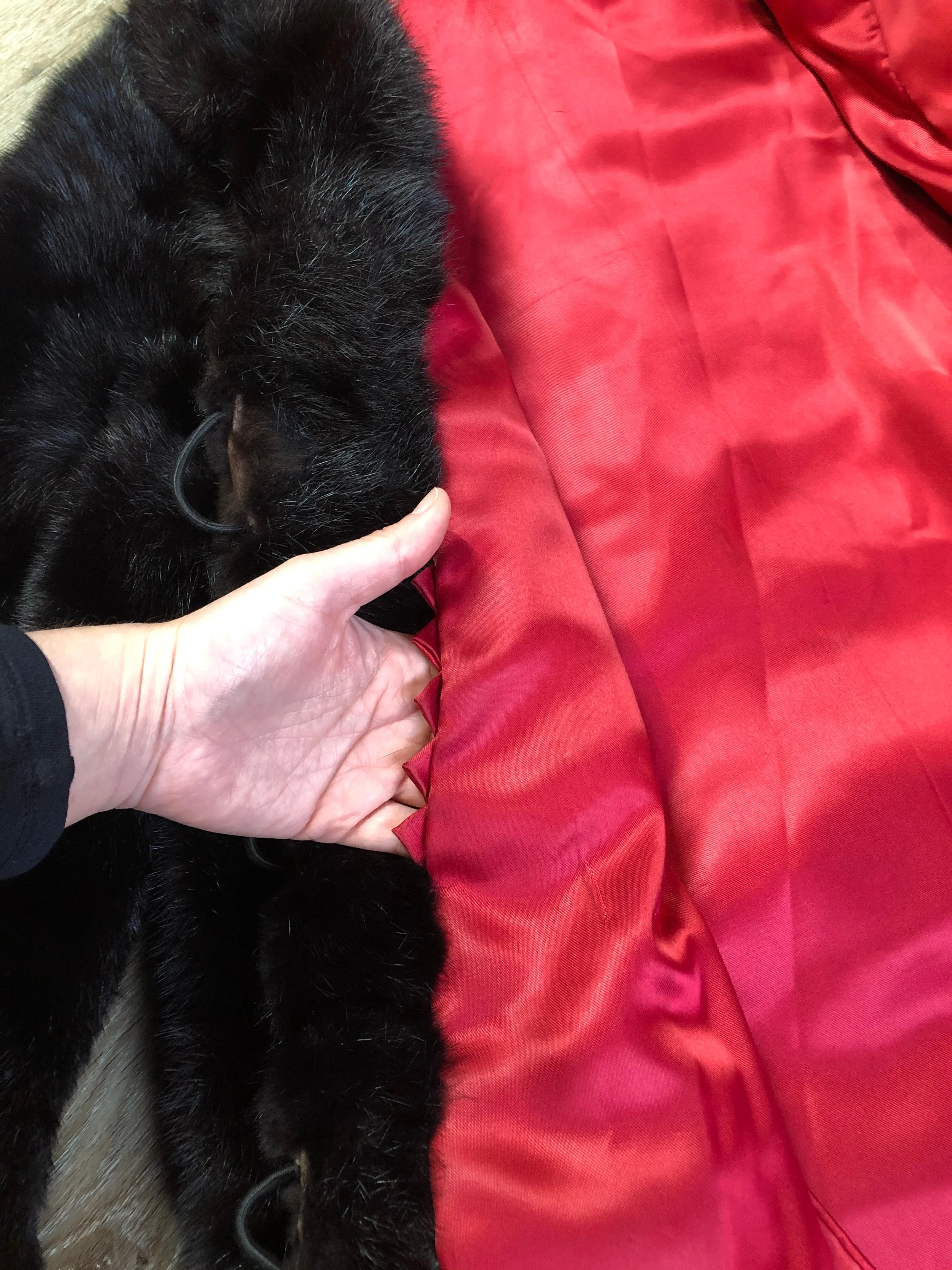 Vintage Dark Brown Fur Coat, SOLD