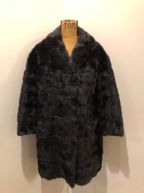 Vintage Dark Brown Fur Coat, SOLD
