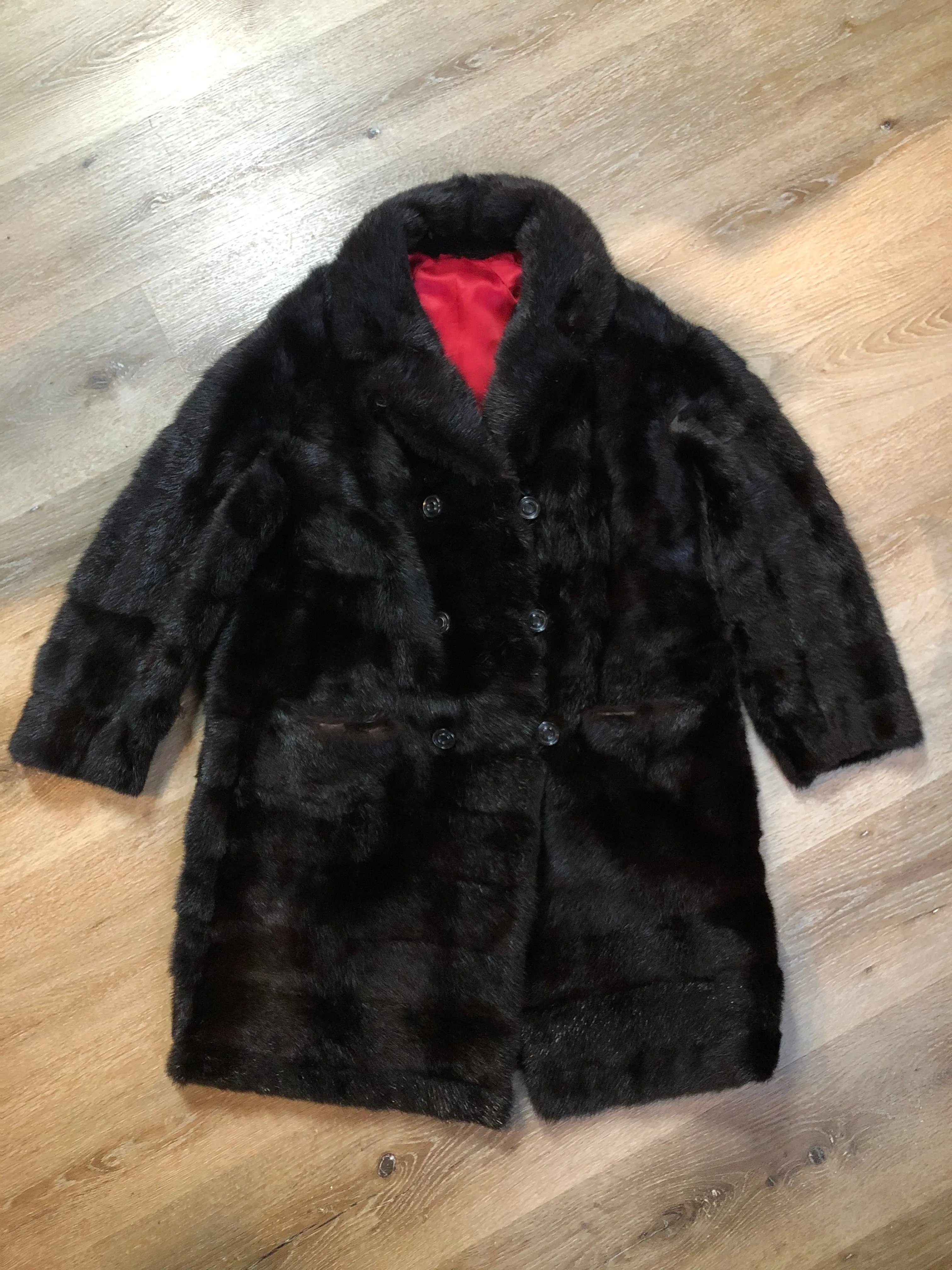 Vintage Dark Brown Fur Coat, SOLD