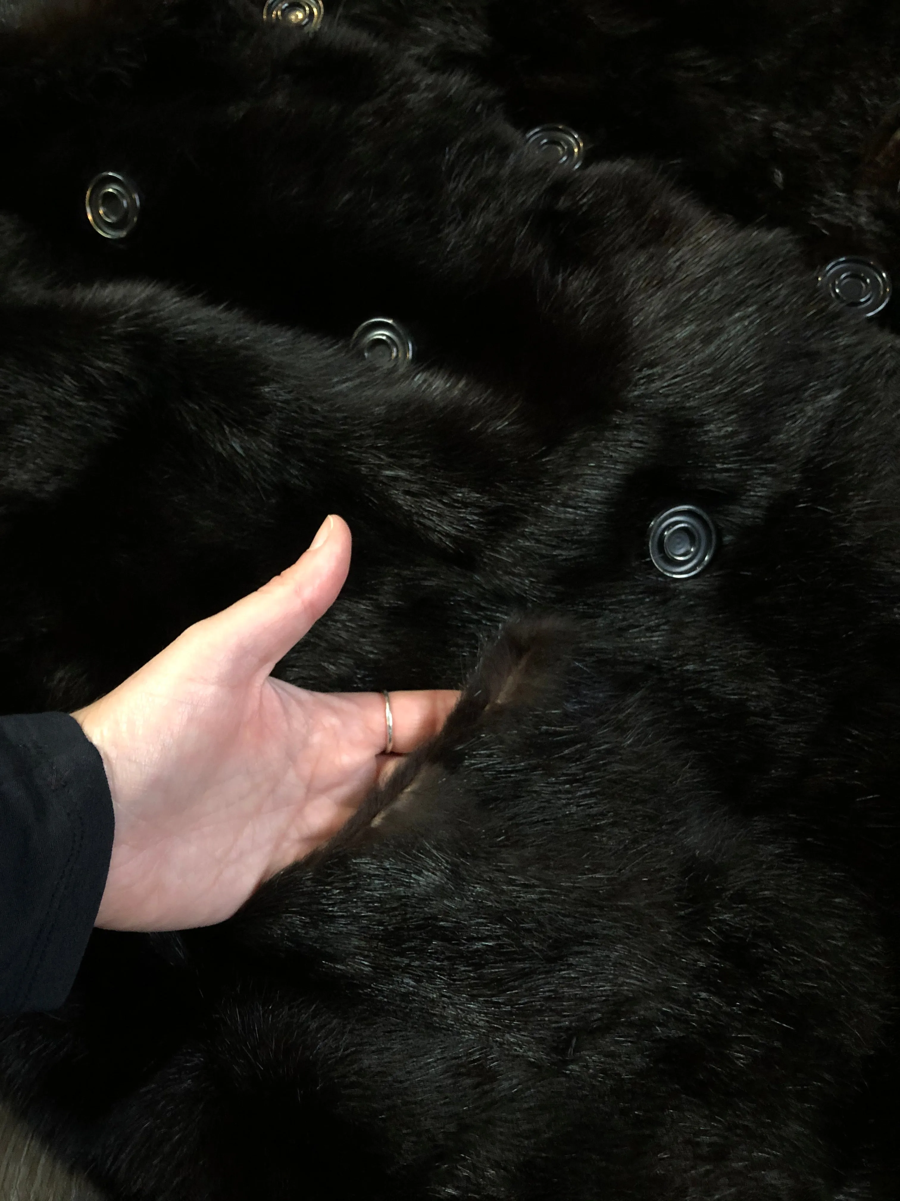 Vintage Dark Brown Fur Coat, SOLD