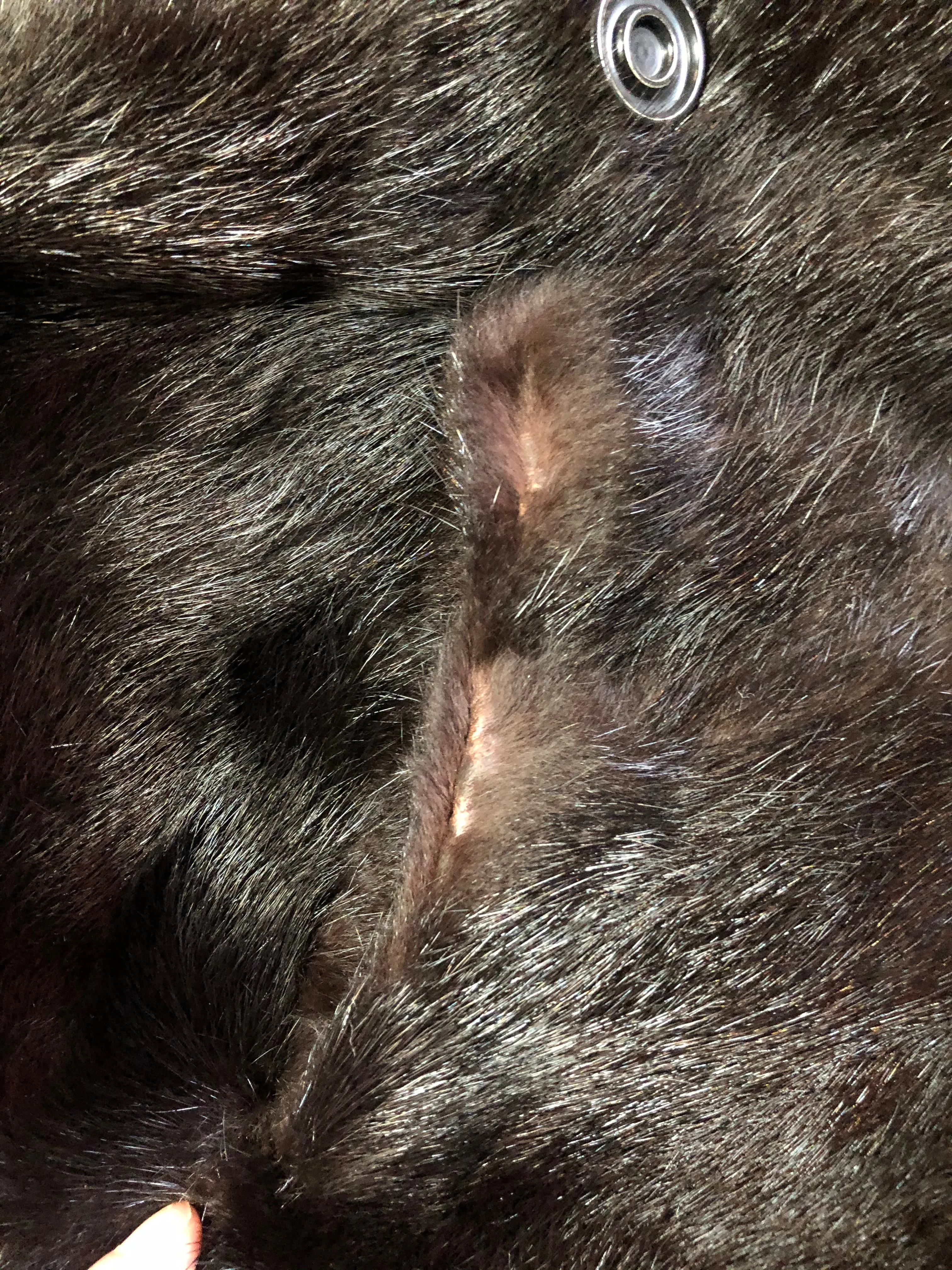 Vintage Dark Brown Fur Coat, SOLD