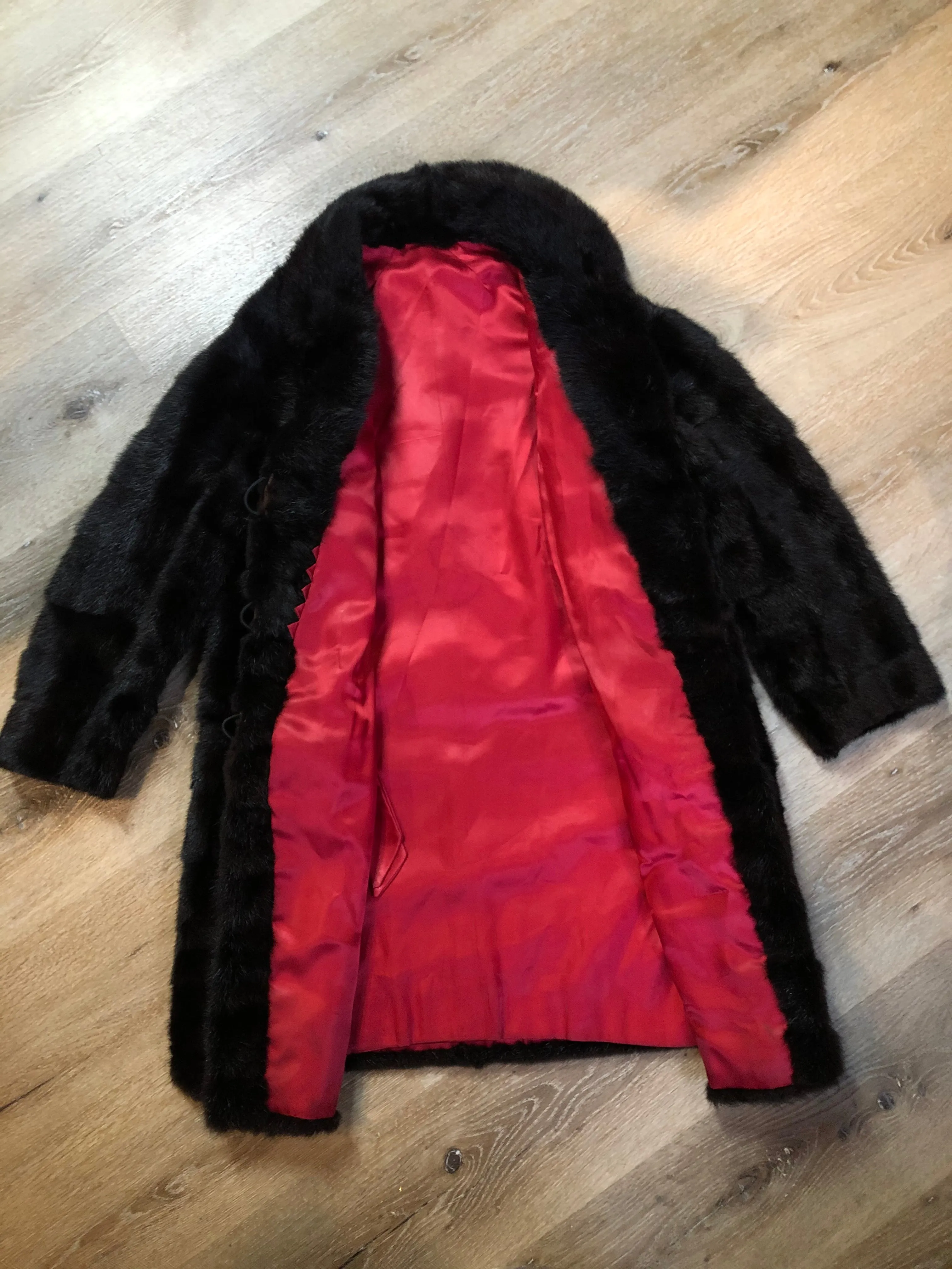 Vintage Dark Brown Fur Coat, SOLD