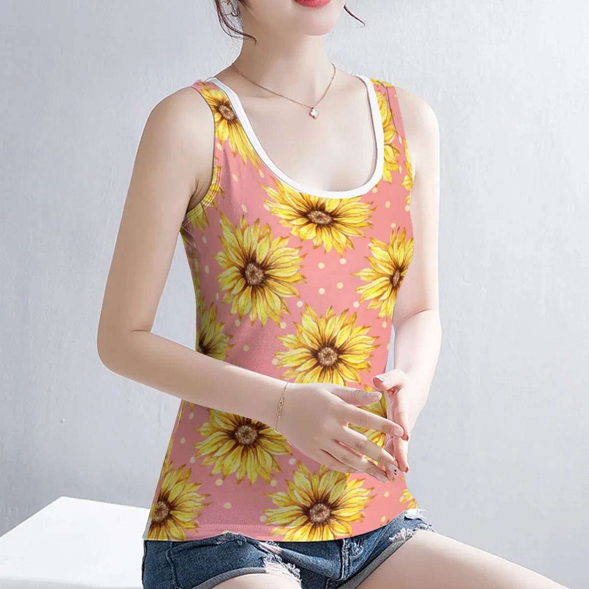 Wild Flower Tank Top