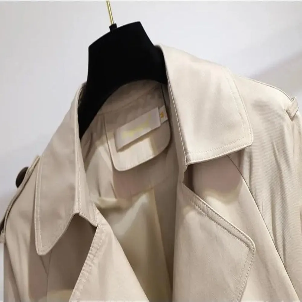 Women's Formal Mid-Length Trench Coat