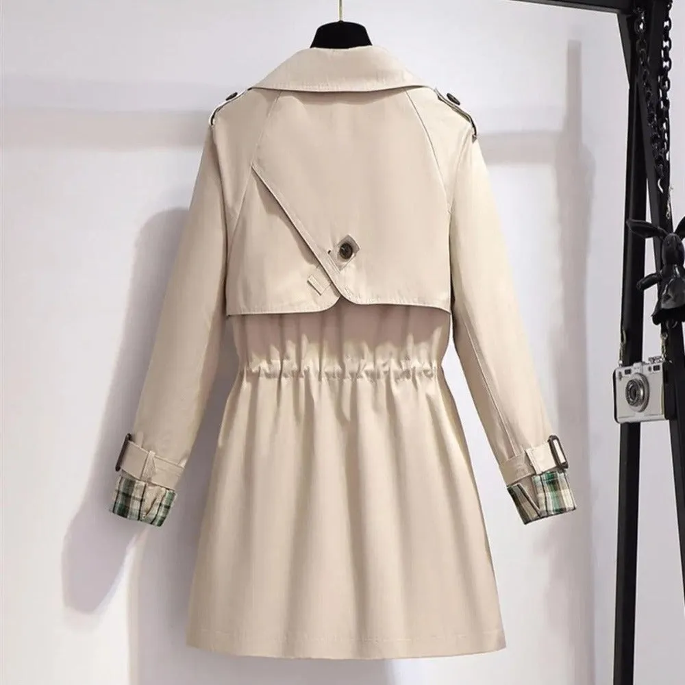 Women's Formal Mid-Length Trench Coat