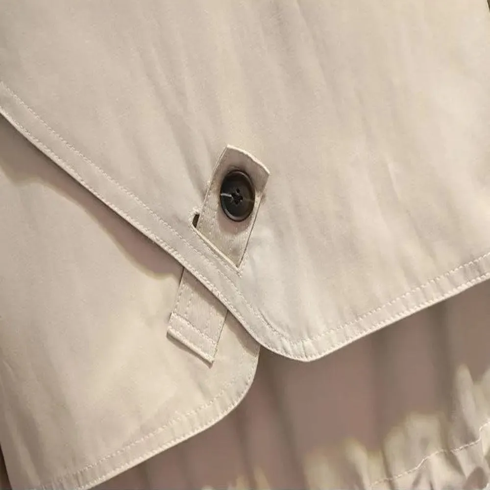 Women's Formal Mid-Length Trench Coat
