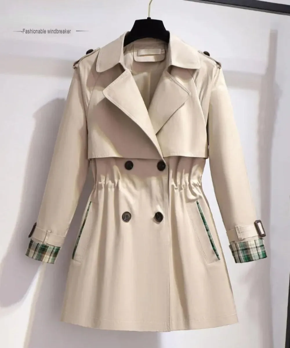 Women's Formal Mid-Length Trench Coat
