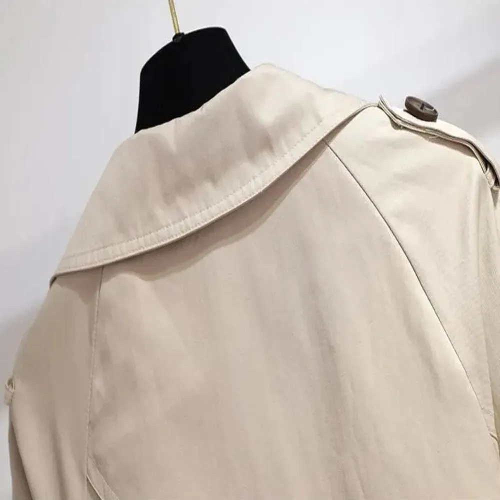 Women's Formal Mid-Length Trench Coat