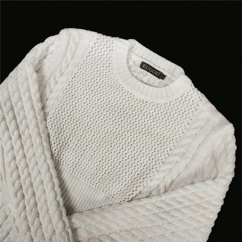 Women's Winter Twist Pattern Bodycon Sweater Dress