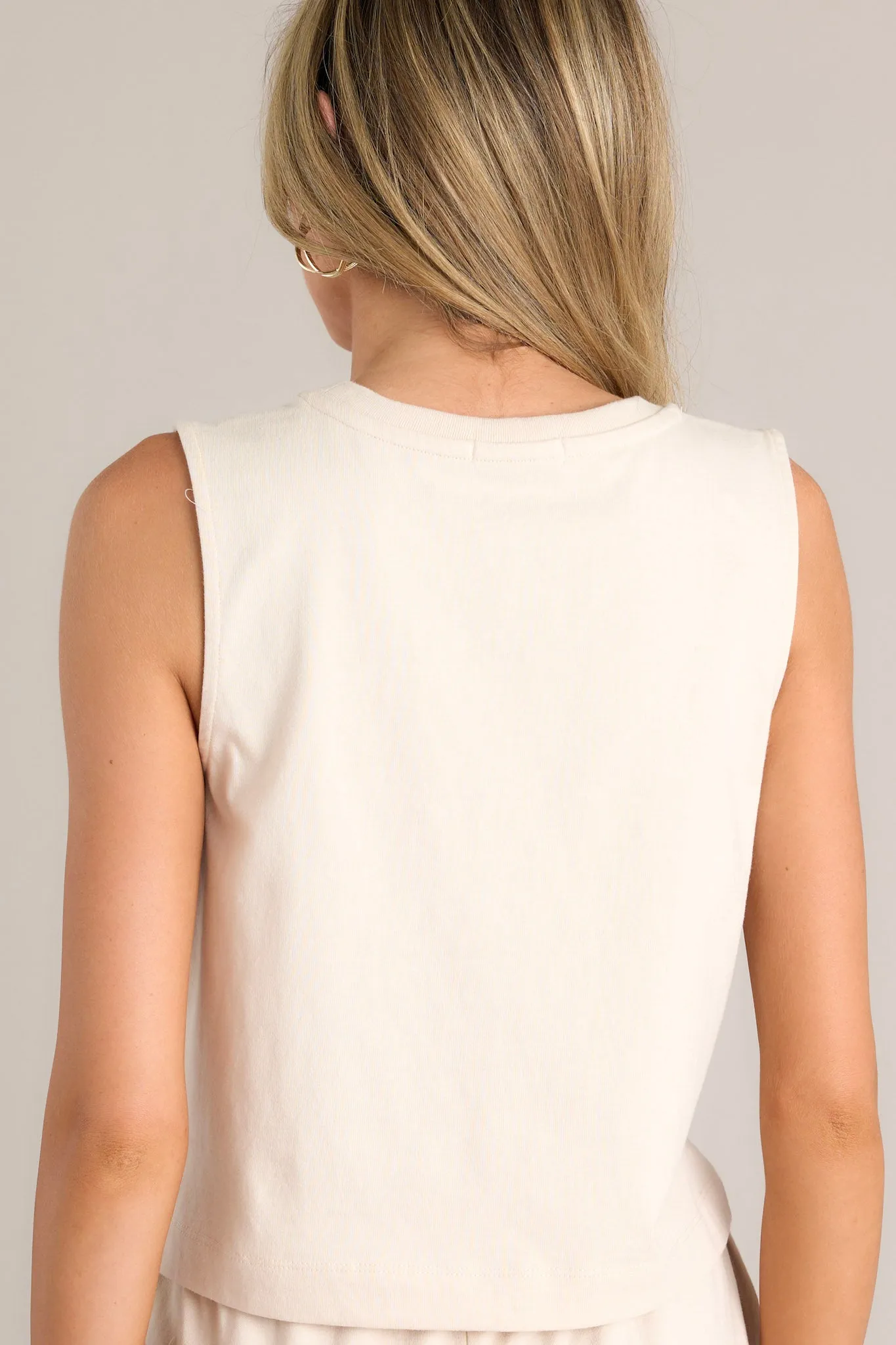 Z Supply Sloane Sandshell Cotton Jersey Tank